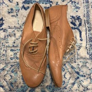 Massimo Matteo leather oxford wingtip
